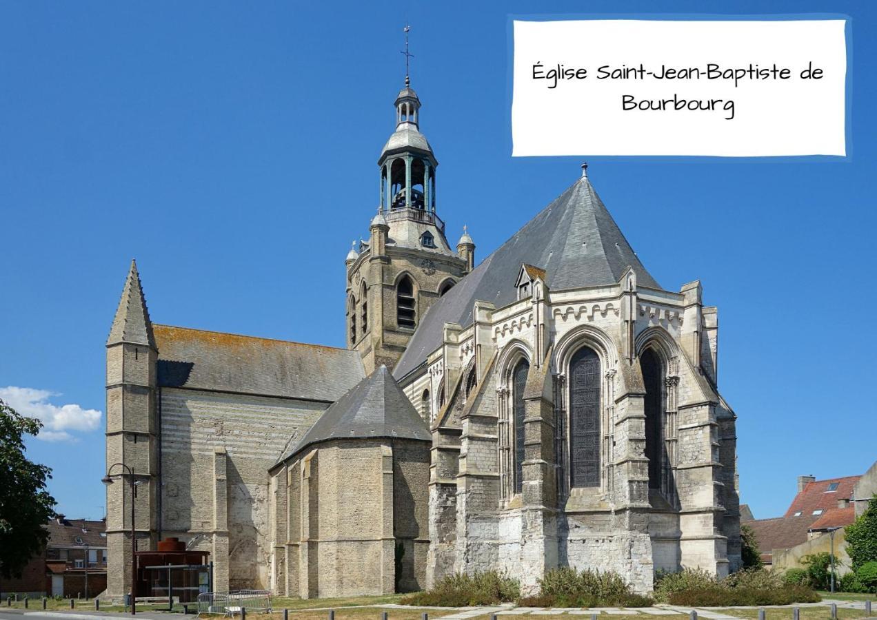 Studio Spacieux Et Elegant Au Coeur De Bourbourg - Gare A Proximite Exteriér fotografie